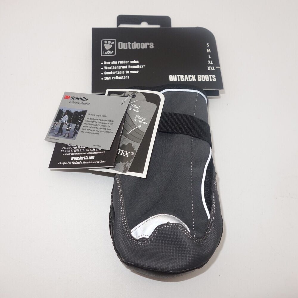 NEW HURTTA Outback Non Slip All Weather Dog Boots Shoes Size XXL